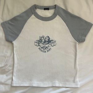 heaven sent shirt from brandy Melville only worn twice times so pretty much new
